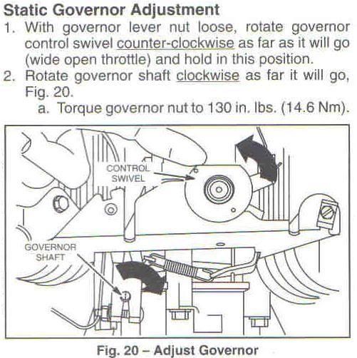 Vtwin Briggs running rich... Lawn Care Forum